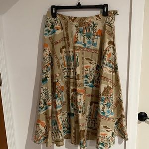 Kate Hill Silk skirt
